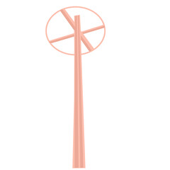 Areca nut climbing game to celebrate indonesian independence day 17 august vector illustration