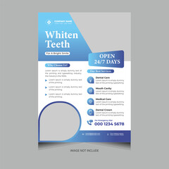 Minimalistic and Clean Medical flyer design template