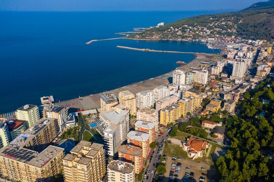 Shengjini beach Albania