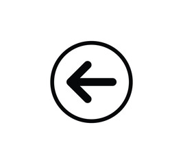 arrow pointer flat vector icon for apps and websites