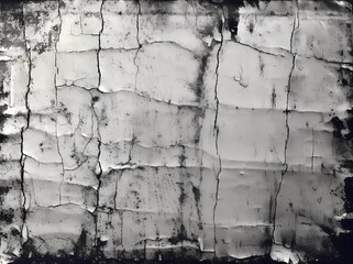 Obraz premium Metal grunge sheeting texture, rough-edged. 1900s, pulled, scratched. Film, dark palette. Creepy, mystic and dark. Generative Ai.