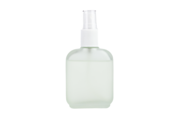 bottle of hand sanitizer isolated 
