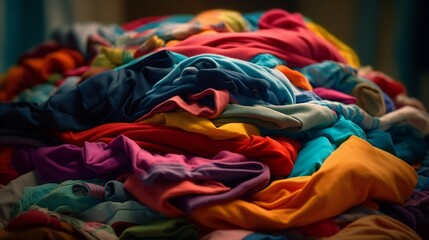 Clothing and Rapid Fashion. AI - Generative.