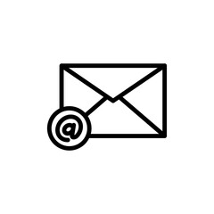communication e-mail sign symbol vector