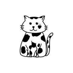 (black-white) Cat
