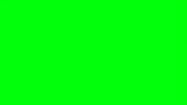 4 hours green screen animation. service opening hours, work time or delivery service time symbol, animated icon stopwatch with animated green screen
