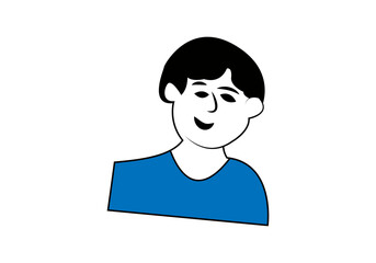 the new business man, Project. Brainstorming. Business vector illustration.