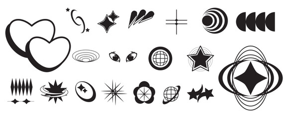 Brutalism Y2K Shape 2