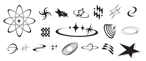 Brutalism Y2K Shape 3