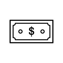 Money sign icon vector design templates