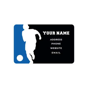 Football Business Card Design