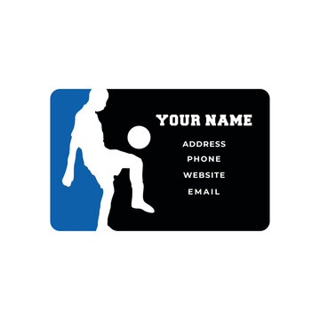 Football Business Card Design