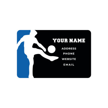 Football Business Card Design