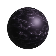 3d dark earth in space