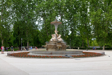 Fountain of the Galapagos in Madrid