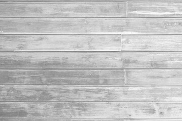 Obraz premium Old white wooden plank wall texture background