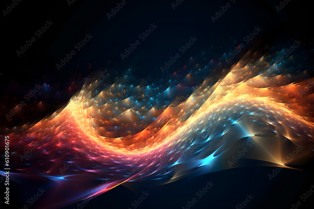 Wall mural realms abstraction abstract background