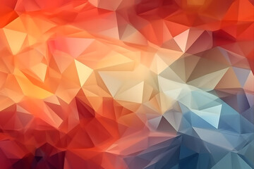 Obraz premium abstract triangle background