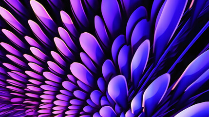 Obraz premium Abstract repeating geometric shapes distorted, rhythmic composition of geometric shapes