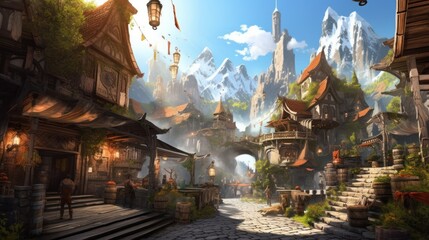 Beautiful Game Environment Art