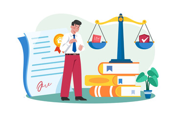 Compliance officer ensuring that the bank is in compliance with relevant laws and regulations.