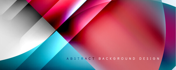 Trendy simple fluid color gradient abstract background with dynamic line effect. Vector Illustration For Wallpaper, Banner, Background, Card, Book Illustration, landing page