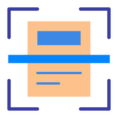 Obraz premium Scan Icon