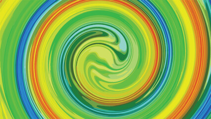 Naklejka premium abstract colorful twisted spiral gradient background