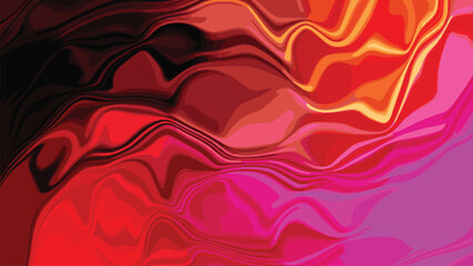 abstract red liquid wave background