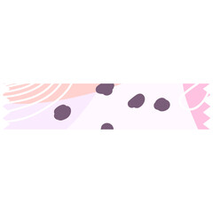 Pastel abstract washi tape
