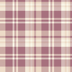 Textile texture seamless of fabric check tartan with a vector pattern background plaid.