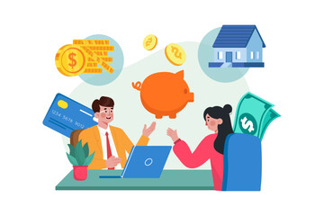 Investment banker providing clients with investment advice and services.