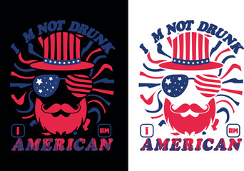 I’m Not Drunk I Am American ,USA T-Shirt Design, Independence T-Shirt, 4th Of July T-Shirt Design,
4Th July America Independence Day Vector T-shirt, National day t shirt Design Bundle