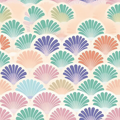 Fototapeta premium Japanese Repeatable Pattern