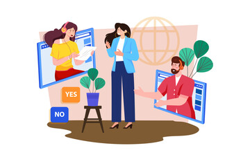 Community manager moderates discussions and supports on forums.