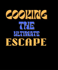 Cooking Typography T shirt Design