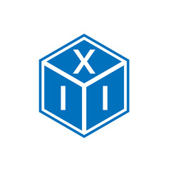 XII letter logo design on white background. XII creative initials letter logo concept. XII letter design.
