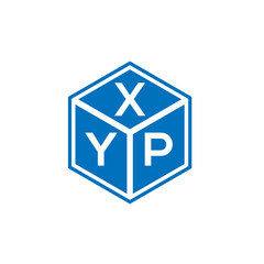 XYP letter logo design on black background. XYP creative initials letter logo concept. XYP letter design.

