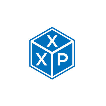 XXP letter logo design on black background. XXP creative initials letter logo concept. XXP letter design.
