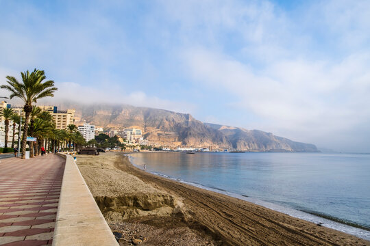 Beautiful Mediterranean landscape in Aguadulce, Andalusia, Spain