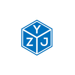 YZJ letter logo design on white background. YZJ creative initials letter logo concept. YZJ letter design.
