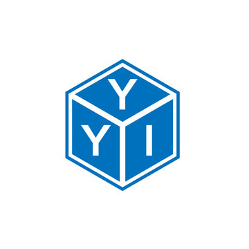 YYI letter logo design on white background. YYI creative initials letter logo concept. YYI letter design.
