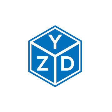 YZD letter logo design on white background. YZD creative initials letter logo concept. YZD letter design.
