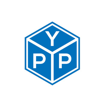 YPP letter logo design on white background. YPP creative initials letter logo concept. YPP letter design.
