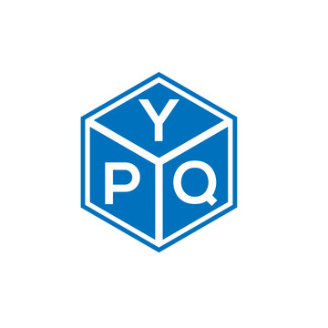 YPQ letter logo design on white background. YPQ creative initials letter logo concept. YPQ letter design.

