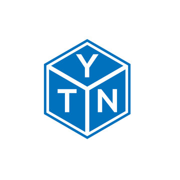 YTN letter logo design on white background. YTN creative initials letter logo concept. YTN letter design.
