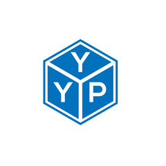 YYP letter logo design on white background. YYP creative initials letter logo concept. YYP letter design.
