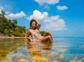 Frau im Wasser © Seegraphie