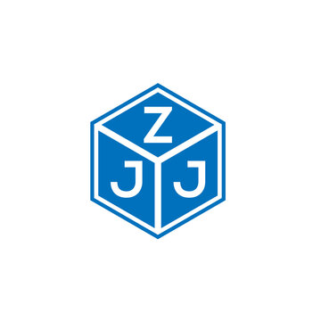ZJJ letter logo design on white background. ZJJ creative initials letter logo concept. ZJJ letter design.
