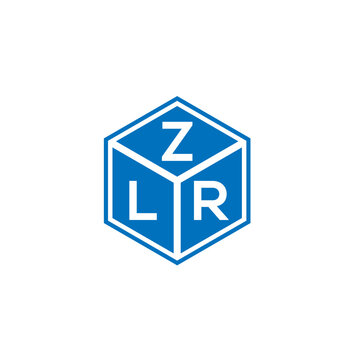 ZLR letter logo design on white background. ZLR creative initials letter logo concept. ZLR letter design.
